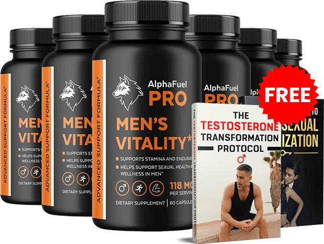 AlphaFuel Pro six-bottle package